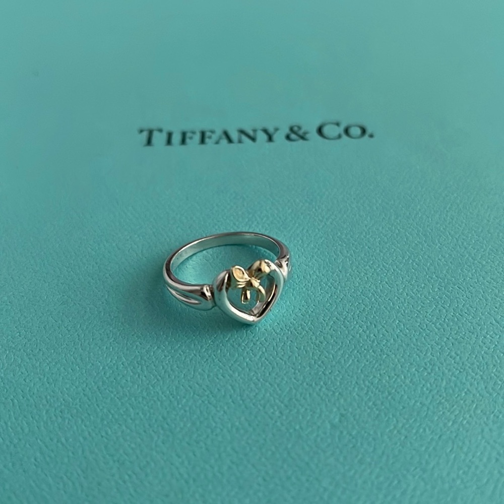 Tiffany & Co. heart bow ring - Picture 10 of 16